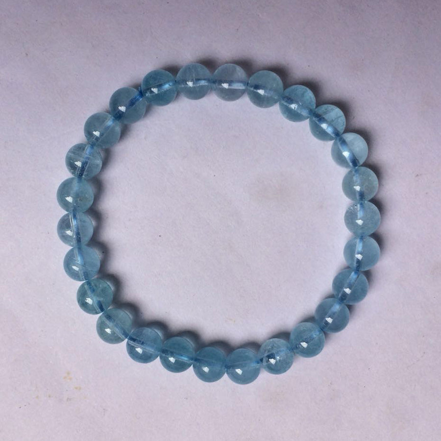 7mm natural Topaz stone beads bracelet natural gemstone bracelet for woman for gift wholesale !