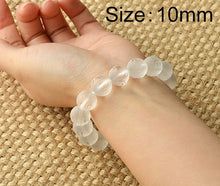Load image into Gallery viewer, 8-12mm Obsidian Natural Stone Bracelet Black Agate Clear Quartz Crystal Bracelet Red Agate Bracelets For Women Six Days Of True