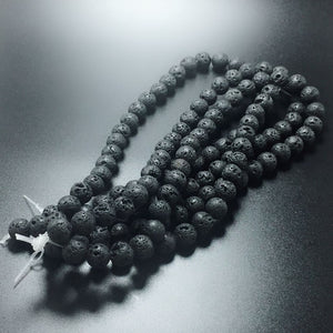 8-12mm Perline di pietra naturale all'ingrosso per perline sciolte di pietra rotonde bianche Perline fai da te per la creazione di gioielli Collana braccialetto Regalo Yoga 