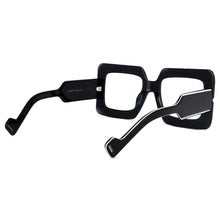 Load image into Gallery viewer, 80502 Oversized Acetate Square Glasses Frame Diamond Women Optical Computer EyeGlasses