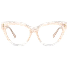 Carica l&#39;immagine nel visualizzatore di Gallery, 80527 Handmade Cat-eye Acetate Glasses Frame Oversized Women Optical Prescription Computer Eyeglasses