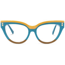 Carica l&#39;immagine nel visualizzatore di Gallery, 80527 Handmade Cat-eye Acetate Glasses Frame Oversized Women Optical Prescription Computer Eyeglasses