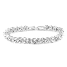 Load image into Gallery viewer, 808 STORE Exquisite Luxury Women Crystal Bracelet 24k Gold Bracelet Jewelry Dubai Bridal Wedding Party Jewelry Accessories