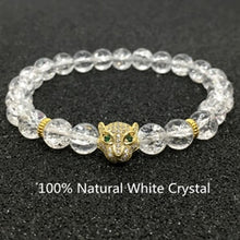 Load image into Gallery viewer, 8mm Crystals Natural Citrine Bracelet Lava Stone Bracelet For Women Bracelet Citrine Charms Pierre Naturelle Citrine citrino