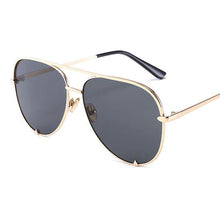 Load image into Gallery viewer, 90s Vintage Gold Alloy Womens Sunglasses  2023 Australia Designer Tinted Lens Sun Glasses Ladies Celebrity Shades UV400