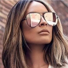 Load image into Gallery viewer, 90s Vintage Gold Alloy Womens Sunglasses  2023 Australia Designer Tinted Lens Sun Glasses Ladies Celebrity Shades UV400