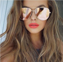 Load image into Gallery viewer, 90s Vintage Gold Alloy Womens Sunglasses  2023 Australia Designer Tinted Lens Sun Glasses Ladies Celebrity Shades UV400