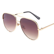 Load image into Gallery viewer, 90s Vintage Gold Alloy Womens Sunglasses  2023 Australia Designer Tinted Lens Sun Glasses Ladies Celebrity Shades UV400