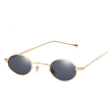 Load image into Gallery viewer, 90s Vintage Round Small Sunglasses Men Women Retro Brand Designer Unisex Black Circle Lenses Sun Glasses Shades UV400