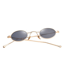Load image into Gallery viewer, 90s Vintage Round Small Sunglasses Men Women Retro Brand Designer Unisex Black Circle Lenses Sun Glasses Shades UV400