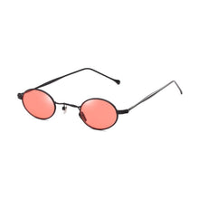 Load image into Gallery viewer, 90s Vintage Round Small Sunglasses Men Women Retro Brand Designer Unisex Black Circle Lenses Sun Glasses Shades UV400