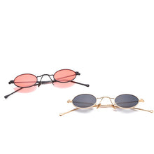 Load image into Gallery viewer, 90s Vintage Round Small Sunglasses Men Women Retro Brand Designer Unisex Black Circle Lenses Sun Glasses Shades UV400