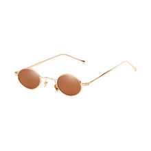 Load image into Gallery viewer, 90s Vintage Round Small Sunglasses Men Women Retro Brand Designer Unisex Black Circle Lenses Sun Glasses Shades UV400