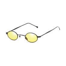 Load image into Gallery viewer, 90s Vintage Round Small Sunglasses Men Women Retro Brand Designer Unisex Black Circle Lenses Sun Glasses Shades UV400