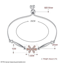 Load image into Gallery viewer, 925 Sterling Silver Aries Virgo Sagittarius Aquarius Pisces Taurus Signs of the Zodiac Female Bracelets Length: Adjustable