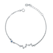 Load image into Gallery viewer, 925 Sterling Silver Beads Adjustable Chain Bracelet Woman Fashion Charm Cat Pendant Bracelet Jewelry