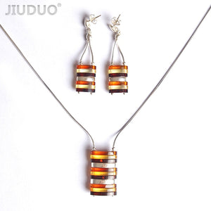 925 silver pendants empty care female items fall silver silver foil mosaic amber bead beads necklace brackets wholesal