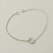 Load image into Gallery viewer, 925 sterling silver zircon round card double layer star bracelets simple star tail chain fashion design wild women bracelets