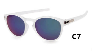9265 Classic Round Sunglasses Men Women Sport Outdoor Travel Oval O Sun Glasses Anti-Reflective UV400  Brand