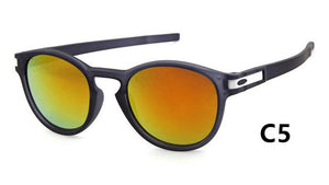 9265 Classic Round Sunglasses Men Women Sport Outdoor Travel Oval O Sun Glasses Anti-Reflective UV400  Brand