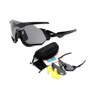 9317N polarized night vision men women cycling sports suit 3 lens sunglasses  Outdoor mountaineering ski glasses