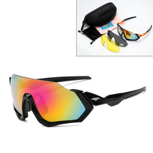 Load image into Gallery viewer, 9317N polarized night vision men women cycling sports suit 3 lens sunglasses  Outdoor mountaineering ski glasses