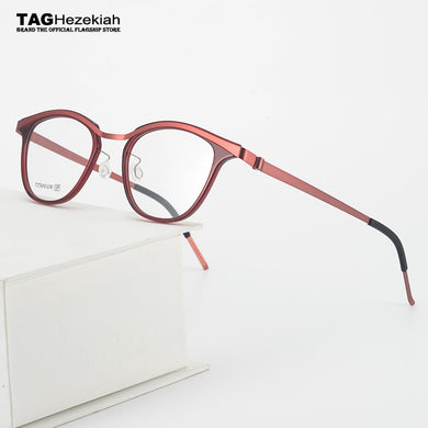9904 Brand titanium Glasses Frame women Retro 2023 designer eyeglasses frames for women myopia computer Denmark spectacle frames