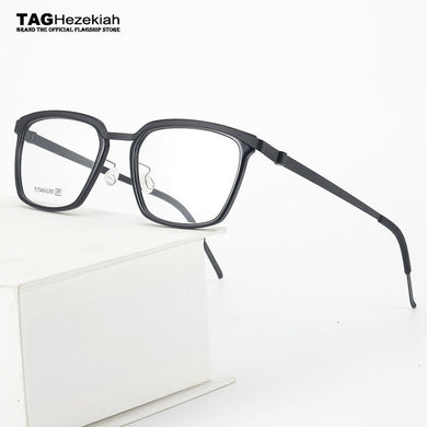 9907 Retro Brand eyeglasses frame women Square Glasses Frame men myopia computer spectacle frames Vintage Handmade designer nerd