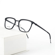 Load image into Gallery viewer, 9907 Retro Brand eyeglasses frame women Square Glasses Frame men myopia computer spectacle frames Vintage Handmade designer nerd