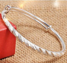 Carica l'immagine nel visualizzatore di Gallery, Bracciale in argento sterling 999 femminile, mille piedi, vecchia fenice, semplice braccialetto con nuvole di buon auspicio 520 