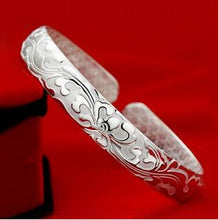 Carica l'immagine nel visualizzatore di Gallery, Bracciale in argento sterling 999 femminile, mille piedi, vecchia fenice, semplice braccialetto con nuvole di buon auspicio 520 