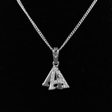 Load image into Gallery viewer, A-Z Capital Letter Pendant Necklace Women Collier Gold Chain Colgantes Pingente Chocker Set Collane Donna Kettingen Kolye NL-A