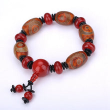Load image into Gallery viewer, AAA Natural Agate Healing Crystal Multicolor Bracelet Yoga Chakras Balance Bracelet For Women Reiki Prayer Stones Amber Prayer