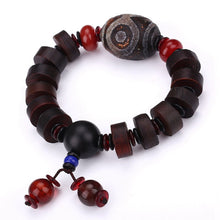 Carica l'immagine nel visualizzatore di Gallery, AAA Pietra tonda naturale Agata Perline Bracciale Guarigione Cristallo Classico Ambra Perline Salute Elasticità Corda Uomo Donna Bracciale Regali 