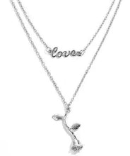 Load image into Gallery viewer, 2020 Collier New Necklace Multi-layer Moon Stainless Steel Disc Tassel Pendant Female Necklace Jewelry Collar
