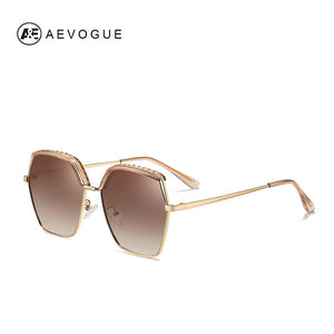AEVOGUE Women Polarized Sunglasses Big Frame Travel Outdoor Driving Glasses UV400 AE0826