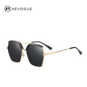 AEVOGUE Women Polarized Sunglasses Big Frame Travel Outdoor Driving Glasses UV400 AE0826