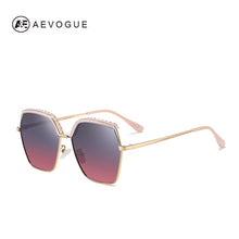 Load image into Gallery viewer, AEVOGUE Women Polarized Sunglasses Big Frame Travel Outdoor Driving Glasses UV400 AE0826