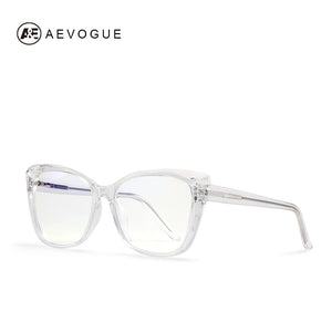 AEVOGUE Woman Anti-Blue Light Glasses Cat Eyes Optical Frame TR90 Eyeglasses Prescription Glasses KS112