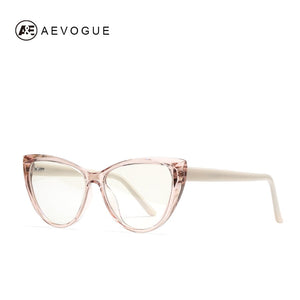 AEVOGUE Woman Anti-Blue Light Glasses Cat Eyes Optical Frame TR90 Eyeglasses Prescription Glasses KS115