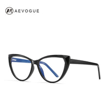Load image into Gallery viewer, AEVOGUE Woman Anti-Blue Light Glasses Cat Eyes Optical Frame TR90 Eyeglasses Prescription Glasses KS115