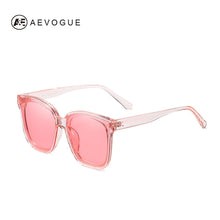 Load image into Gallery viewer, AEVOGUE Women Polarized Sunglasses Transparent Square Retro Outdoor Sun Glasses Vintage Oculos Unisex UV400 AE0849