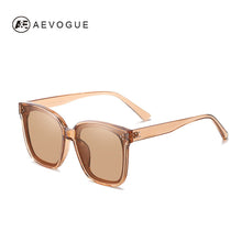 Load image into Gallery viewer, AEVOGUE Women Polarized Sunglasses Transparent Square Retro Outdoor Sun Glasses Vintage Oculos Unisex UV400 AE0849