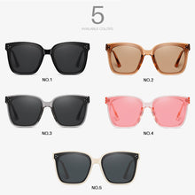 Load image into Gallery viewer, AEVOGUE Women Polarized Sunglasses Transparent Square Retro Outdoor Sun Glasses Vintage Oculos Unisex UV400 AE0849