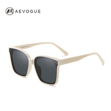 Load image into Gallery viewer, AEVOGUE Women Polarized Sunglasses Transparent Square Retro Outdoor Sun Glasses Vintage Oculos Unisex UV400 AE0849