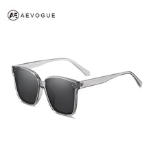 Load image into Gallery viewer, AEVOGUE Women Polarized Sunglasses Transparent Square Retro Outdoor Sun Glasses Vintage Oculos Unisex UV400 AE0849