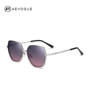 AEVOGUE Women Polygon Polarized Sunglasses Gradient Lens Driving Retro Glasses Brand Design UV400 AE0817