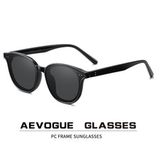 Load image into Gallery viewer, AEVOGUE Women Retro Outdoor Polarized Sunglasses Transparent Korean Round Driving Sun Glasses Unisex UV400 AE0850