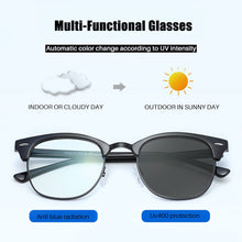 Load image into Gallery viewer, AEVOGUE Pochromic Glasses Prescription Frame Men Optical Eyeglasses Women Eyewear Anti Blue Light Glasses KS101