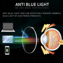 Load image into Gallery viewer, AEVOGUE Pochromic Glasses Prescription Frame Men Optical Eyeglasses Women Eyewear Anti Blue Light Glasses KS101